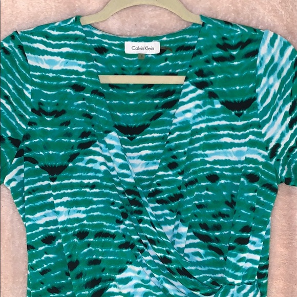 Calvin Klein Wrap Blouse - Picture 2 of 2